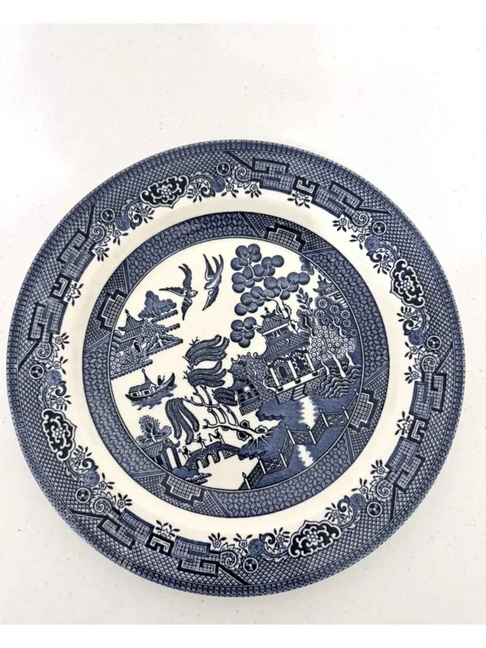 Churchill England, WILLOW BLUE, Dinner Plate 10.25